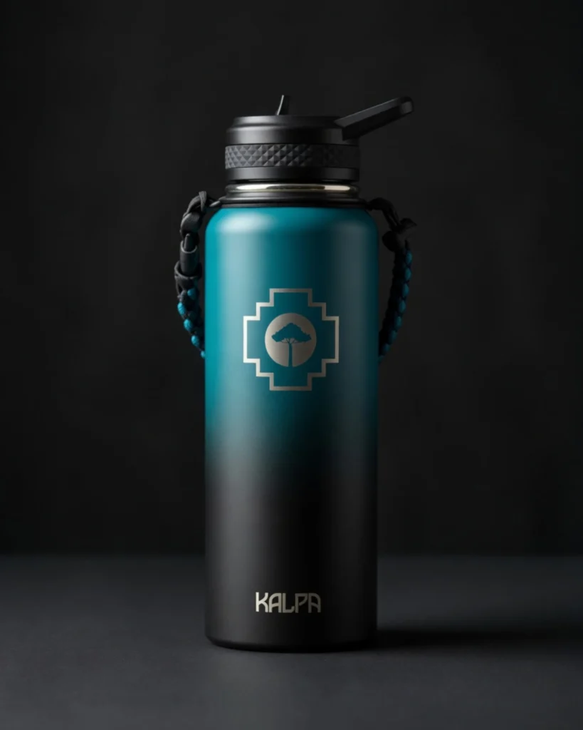 Botella Termica KALPA 1.2L — Kit Completo Incluido Azul