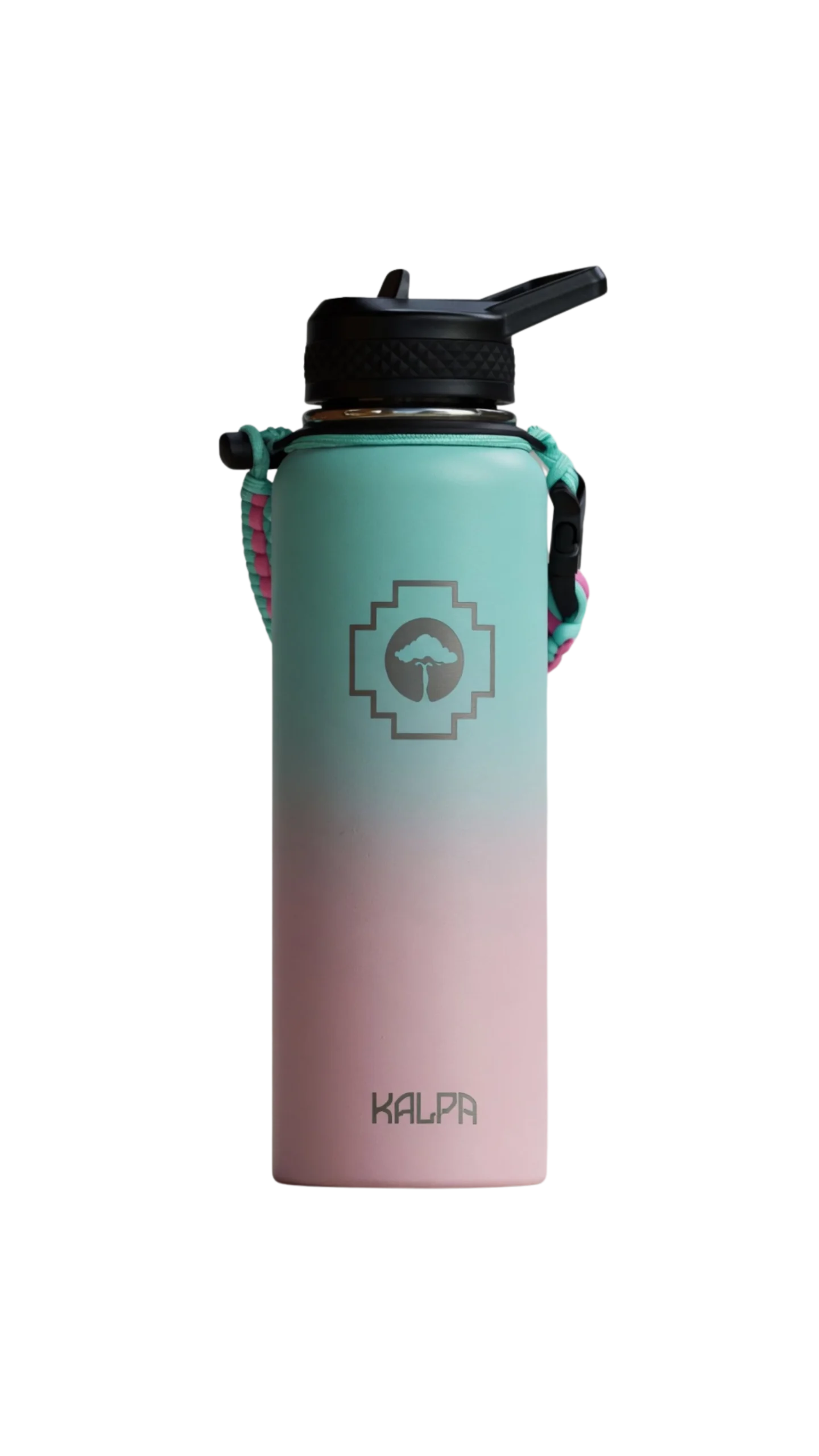 Botella KALPA Azul con Rosa